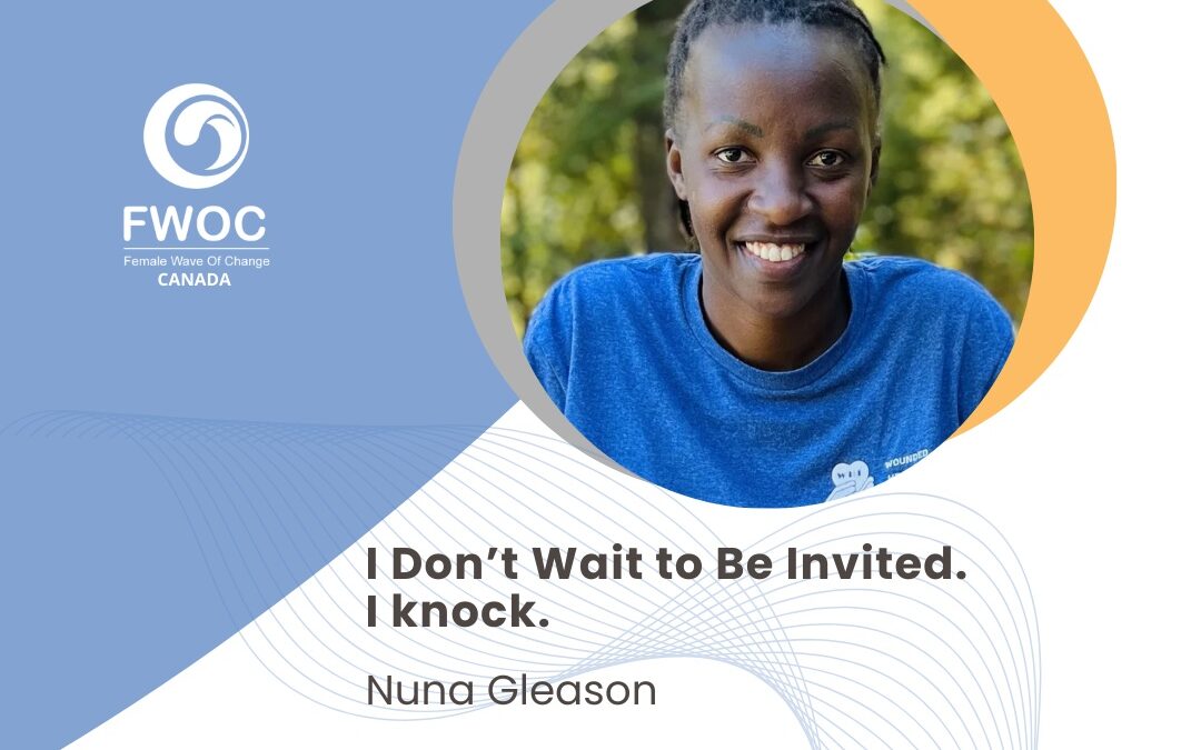 I Don’t Wait to Be Invited. I knock.